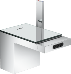 Смеситель для биде AXOR MyEdition со сливным клапаном Push-Open, зеркальный, хром арт. 47210000