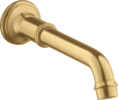 Излив на ванну Axor Montreux, шлифованное золото арт. 16541250