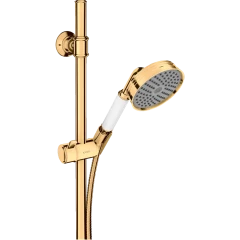 Душевой набор Axor Montreux, 0,9 м, с ручным душем, 100, 1 jet, полированная медь арт. 27982930