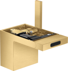 Смеситель для биде AXOR MyEdition со сливным клапаном Push-Open без панели, матовое золото арт. 47212250