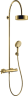 Купить купить душевая система axor citterio showerpipe с термостатом и верхним душем 180 1jet, полированное золото арт. 39670990