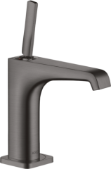 Смеситель  для раковины AXOR Citterio E 130, с незапираемым сливным набором, матовый черный, хром арт. 36101340