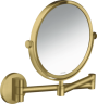Купить купить зеркало косметическое axor universal circular, матовая латунь арт. 42849950