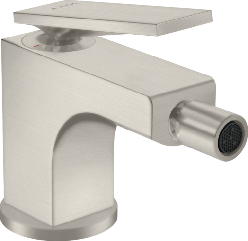 Купить купить смеситель для биде axor citterio с рычаговой рукояткой, со сливным гарнитуром, сталь арт. 39214800