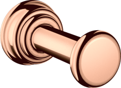 Крючок одинарный AXOR Montreux полированное красное золото арт. 42137300