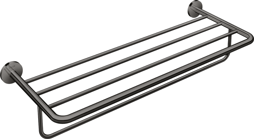 Купить купить вешалка для полотенец axor universal circular, полированный черный, хром арт. 42843330