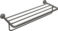 Вешалка для полотенец AXOR Universal Circular, полированный черный, хром арт. 42843330