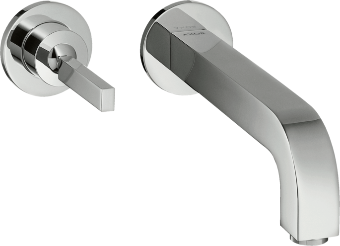 Купить купить смеситель для раковины axor citterio с тонкой рукояткой, с изливом 220 мм, хром арт. 39116000