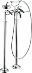 Смеситель для ванны напольный AXOR Montreux с рычаговыми рукоятками, хром арт. 16553000