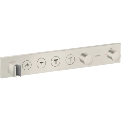 Модуль термостата Select 600/90, Axor ShowerSolutions, для 4 потребителей, сталь арт. 18357800