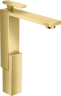 Купить купить смеситель для раковины axor edge 280 со сливным клапаном push-open, полированное золото арт. 46030990
