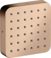 Модуль душа AXOR Citterio E 120/120, скрытого монтажа, softsquare, полированное красное золото арт. 36822300