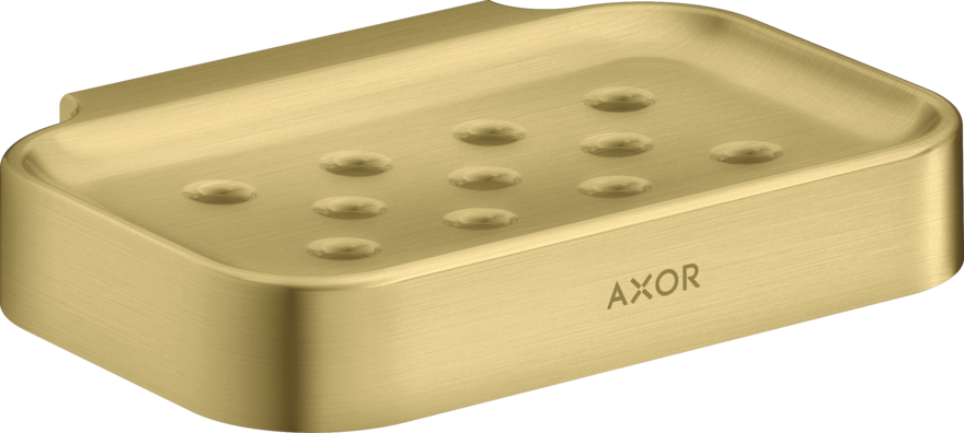 Купить купить мыльница axor universal circular, матовая латунь арт. 42805950