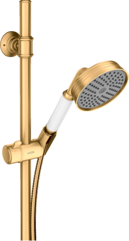 Купить купить душевой набор axor montreux, 0,9 м, с ручным душем, 100, 1 jet, шлифованная медь арт. 27982950