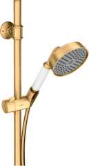 Душевой набор Axor Montreux, 0,9 м, с ручным душем, 100, 1 jet, шлифованная медь арт. 27982950