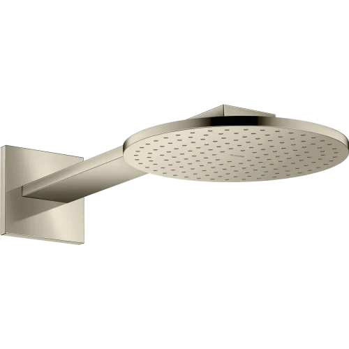 Купить купить верхний душ axor showersolutions, 250 мм, 1 jet, с держателем, полированный никель арт. 35284830