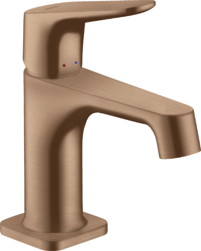 Купить купить смеситель для гостевой раковины axor citterio m 70 однорычажный, шлифованное красное золото арт. 34016310