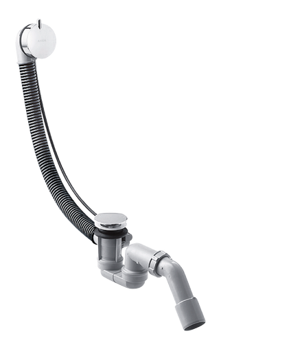 Купить купить набор для слива-перелива для стандартных ванн axor, хром арт. 58316000