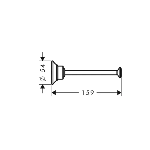 Купить купить держатель для туалетной бумаги axor montreux, хром арт. 42028000
