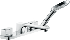 Смеситель для ванны AXOR Urquiola на 4 отверстия монтаж на плитку, хром арт. 11445000