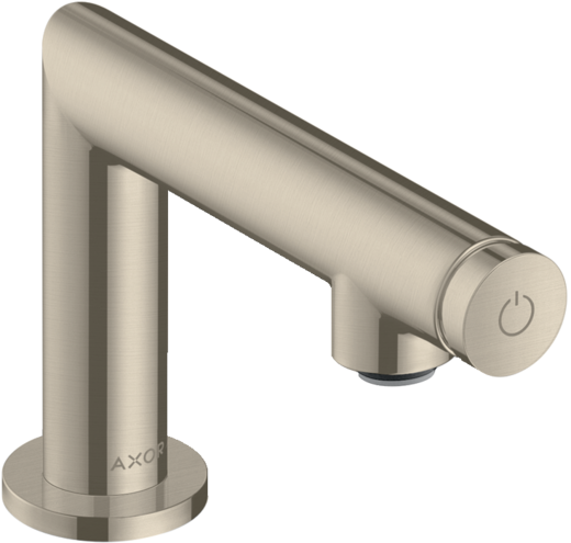 Купить купить кран для раковины axor uno select 80, без сливного набора, шлифованный никель арт. 45130820