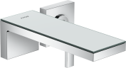 Купить купить смеситель для раковины axor myedition настенный с изливом 221 мм, зеркальный, хром арт. 47060000