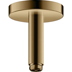 Потолочное подсоединение Axor ShowerSolutions, 100 мм, полированная бронза арт. 26432130