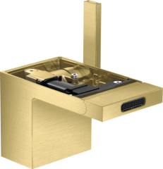 Смеситель для биде AXOR MyEdition со сливным клапаном Push-Open без панели, матовая латунь арт. 47212950