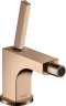Купить купить смеситель для биде axor citterio 90 со сливным гарнитуром, полированное красное золото арт. 39210300